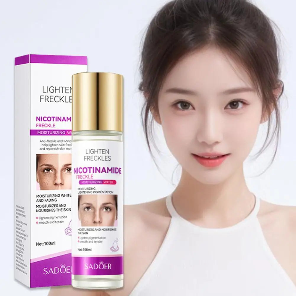 Sérum pour le visage à la nicotineamide Extrait de nicotinamide Essence faciale Liquide Hydratant Rafraîchir le visage Rétrécir les pores Toner Soins de la peau