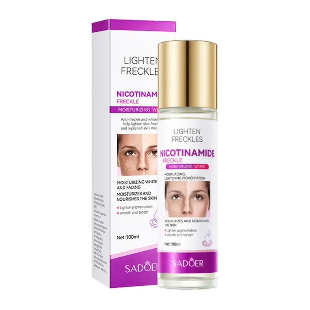 Sérum pour le visage à la nicotineamide Extrait de nicotinamide Essence faciale Liquide Hydratant Rafraîchir le visage Rétrécir les pores Toner Soins de la peau