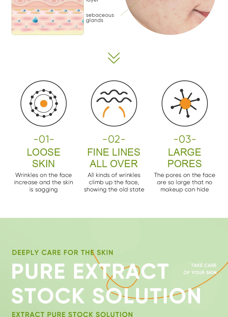 20pcs/box SADOER Aloe Vera Masques faciaux de sommeil Visage Hydratant Hydratant Blanchiment Anti-rides Masque Soins de la peau