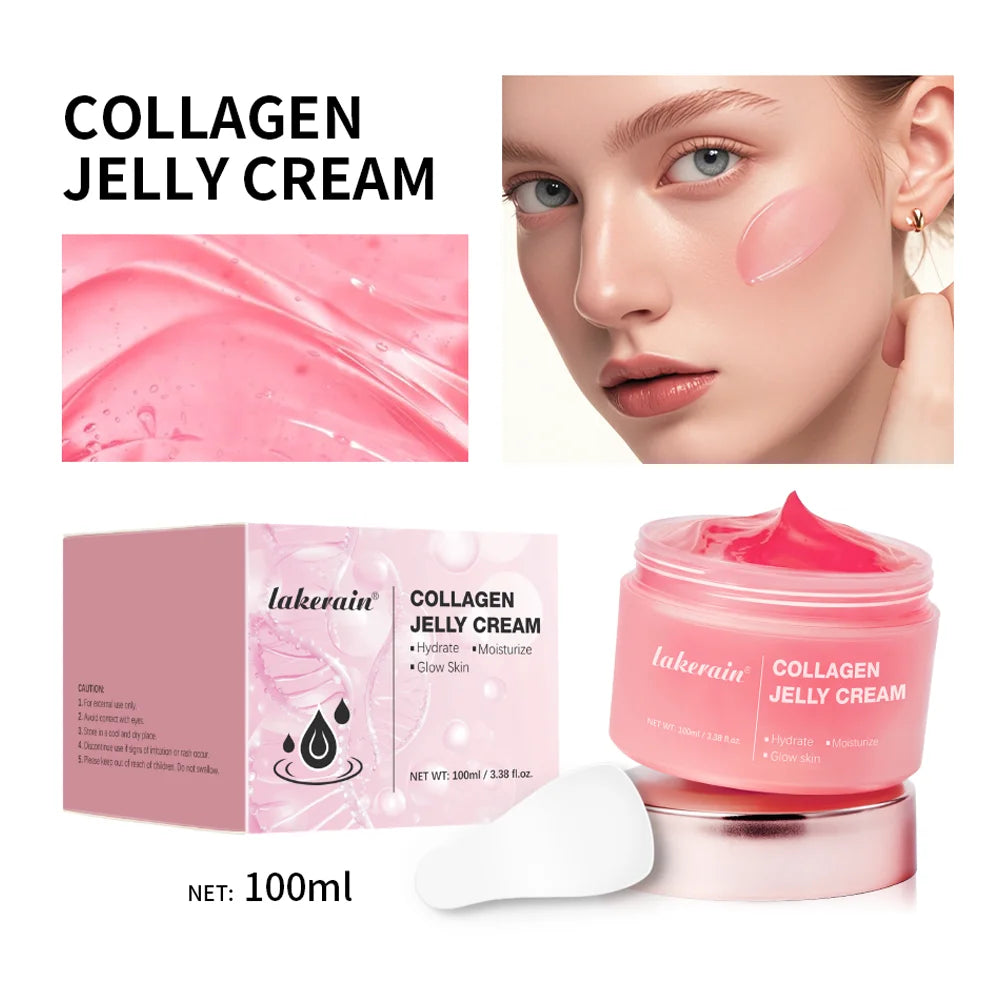 Crème Gelée Collagène Niacinamide - Hydratation Anti-Âge Raffermissant 100ml