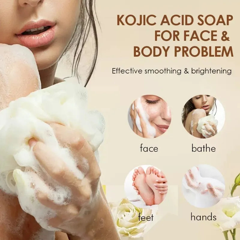 Savon Acide Kojique Visage Corps - Formule Originale Coco & Tea Tree - 100g