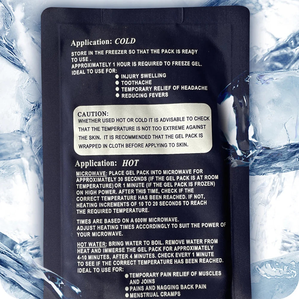 Portable Ice Pack Comfort Relief Pain Compress Cooling Ice Pack For Ankle Injury Foot Injury Knee Back Face Shoulder Hip Leg Arm