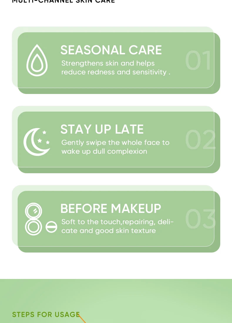 20pcs/box SADOER Aloe Vera Masques faciaux de sommeil Visage Hydratant Hydratant Blanchiment Anti-rides Masque Soins de la peau