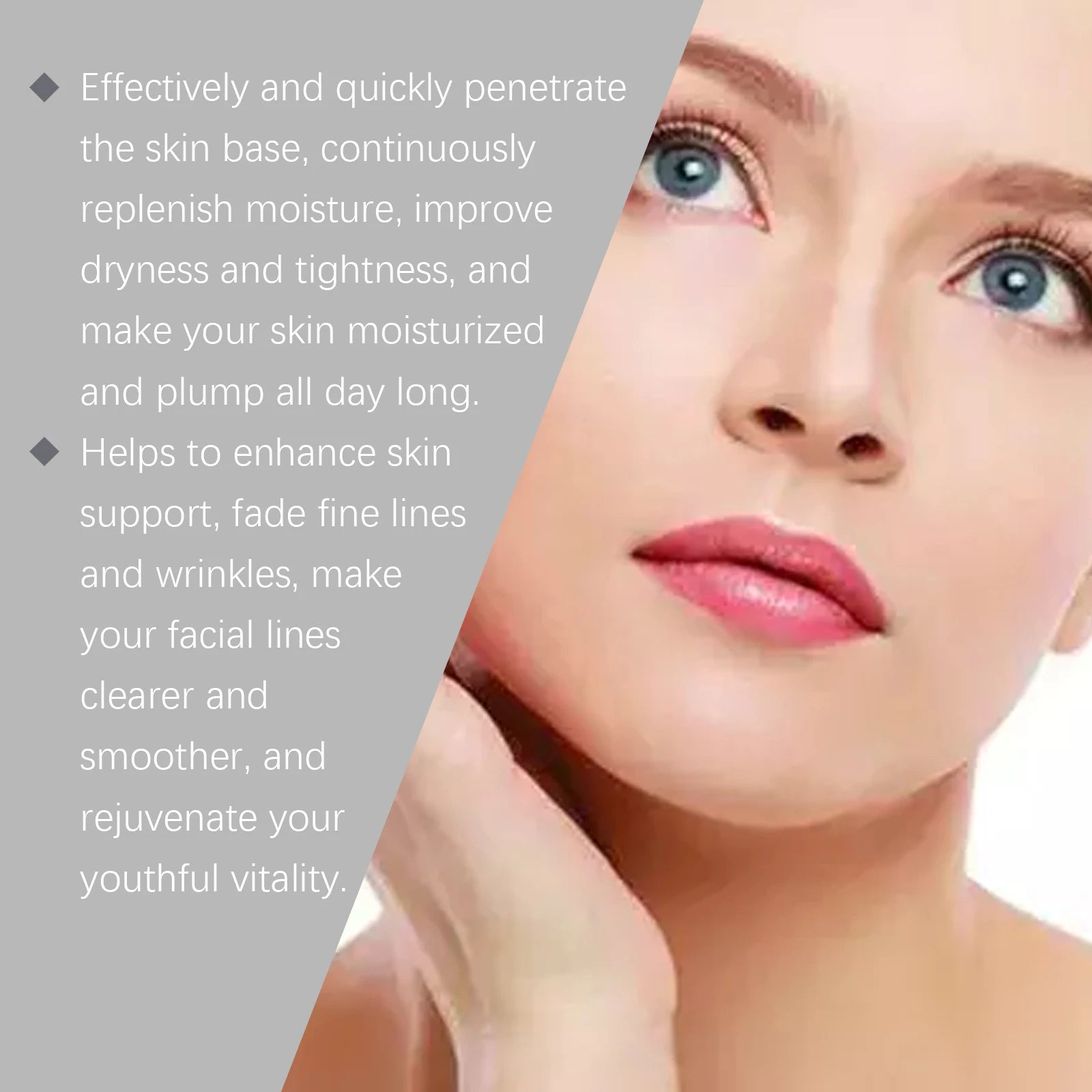 Lotion pour le visage à la vitamine B3, anti-âge, éclaircissante, décoloration de la peau, ridules, ton, augmentation de l’élasticité, crème liftante anti-oxydation, raffermissante