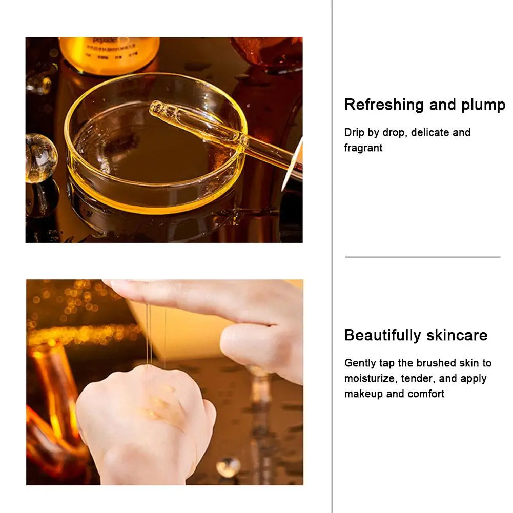 Sérum Visage Polypeptide Anti-Rides - Hydratant Lissant Éclaircissant Anti-Âge