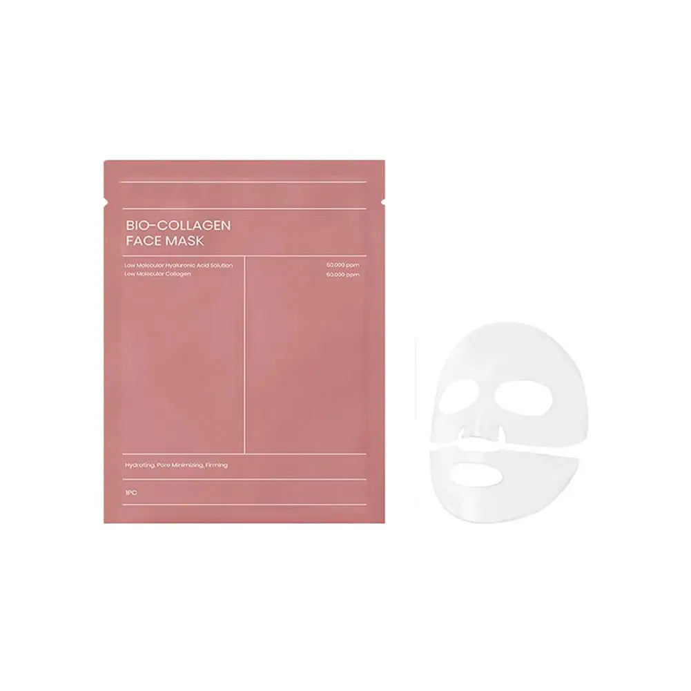 Masque Visage Bio Collagène - Hydratation Nuit Rafraîchissant Illuminant