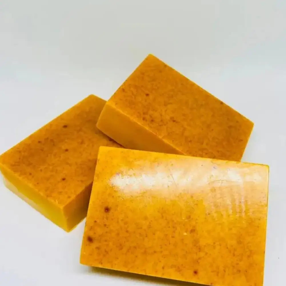 Savon Artisanal 100g Curcuma Citron Acide Kojique - Nettoyage Profond Visage Corps