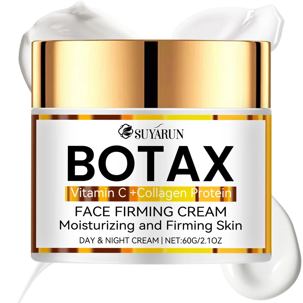 Crème visage anti-âge professionnelle Botax SUYARUN | Formule de réduction des rides et de resserrement de la peau | Ingrédients naturels.