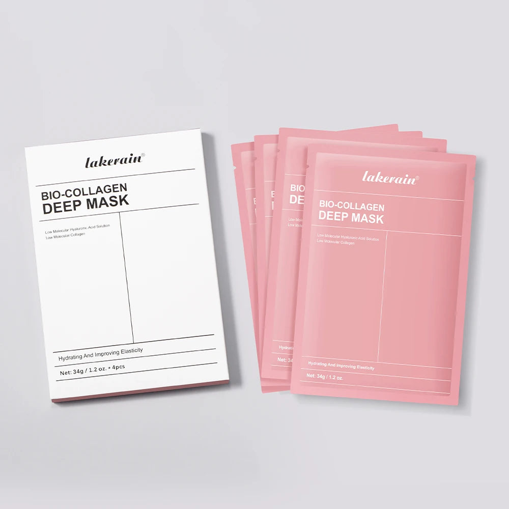 Masque Hydrogel Bio-Collagène - Hydratation Profonde Nuit - Raffermissant Anti-Âge