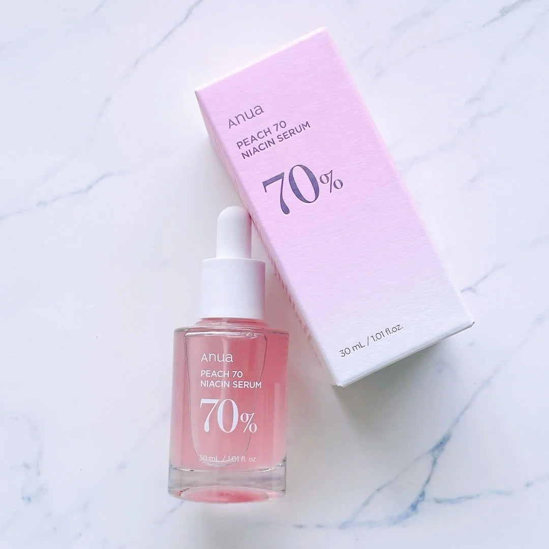 Anua Peach 70 sérum Niacinamide 30 ml, sérum hydratant pour le visage, amélioration de la peau, beauté nettoyante quotidienne, soins de la peau coréens